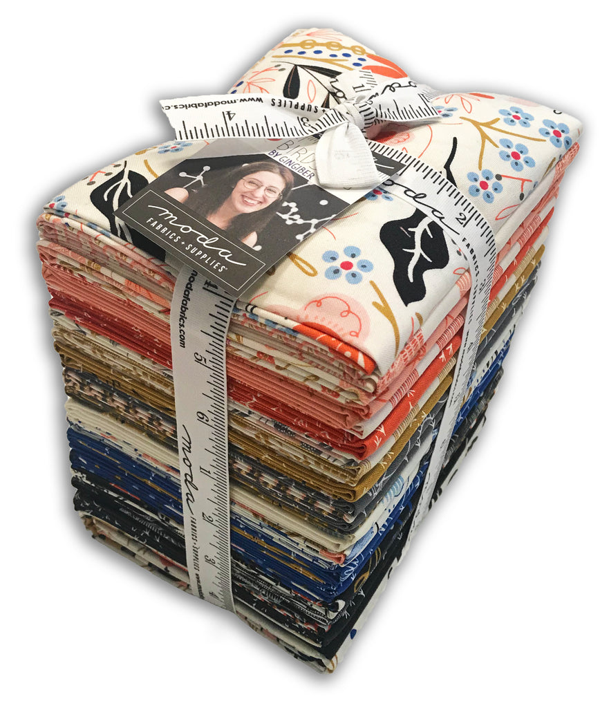 Moda Pre-Cut 34 Piece Fat Quarter Bundle - Birdsong – Jordan Fabrics